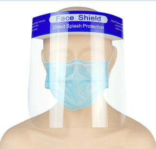 Medical Disposable Plastic Protection Face Shield CE FDA Certificate